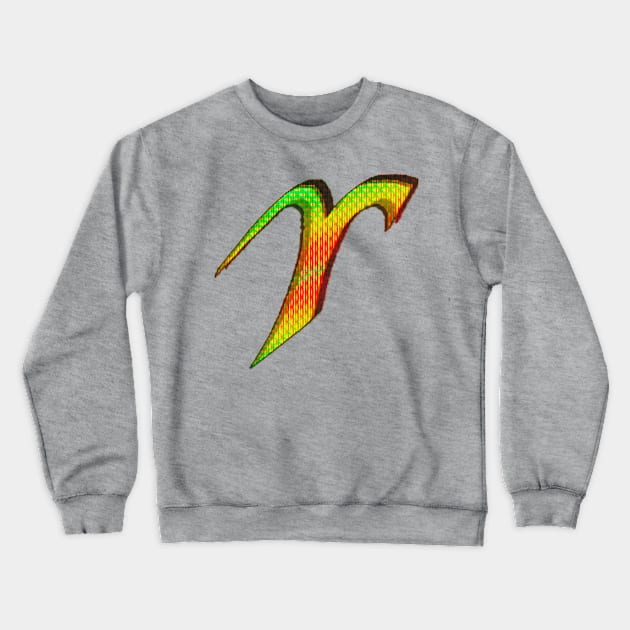 Aries Psychedelic Crewneck Sweatshirt by indusdreaming